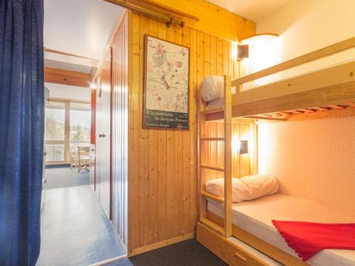 Studio cabine pour 4 pers., balcon, sud, Les Arcs 1800