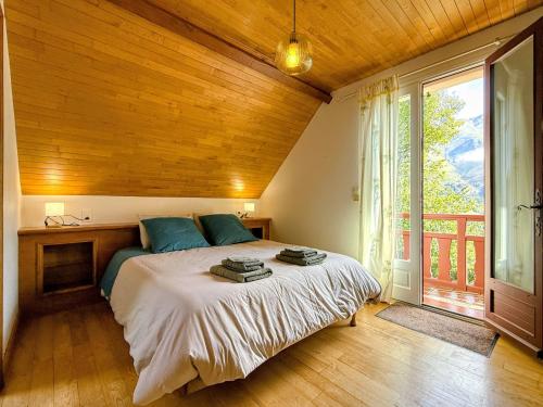 Llit o llits en una habitació de L'espiatet