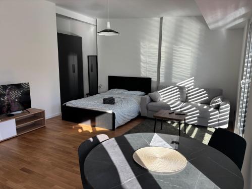 2 minutes walking from Lausanne Train station