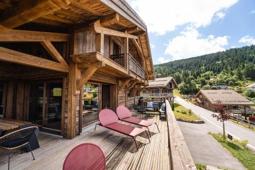 Perle Noire chalet dexception avec jacuzzi et sauna