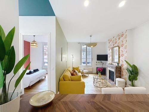 Boudoir - Appartement rare - 2 Chambres - Cathédrale 3 min - Centre - Reims