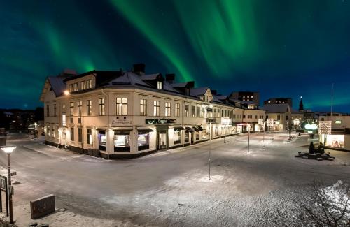 Byggnaden som gästgiveriet ligger i