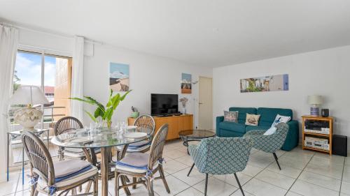 Spacieux 3 pièces avec terrasse, plage à 3 min, linge et ménage inclus