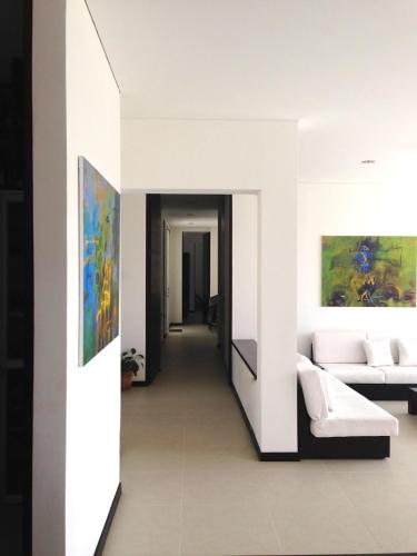 Ένα ή περισσότερα κρεβάτια σε δωμάτιο στο Casa Campestre Condominio Bellavista
