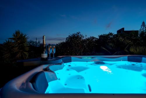 Spacious villa with pool, hot tub and large garden