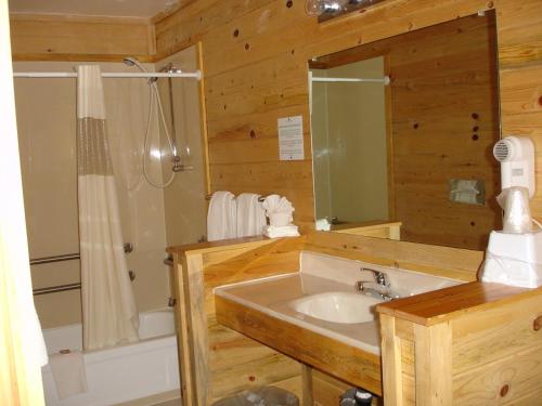Ванная комната в Georgetown Mountain Inn