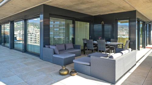 Lakeview 3 Bedroom Pico penthouse in Lugano