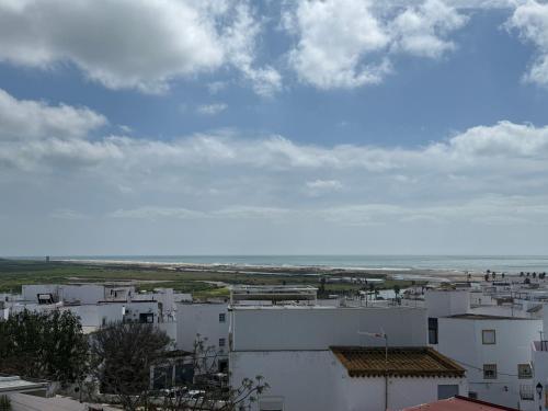 estudio con terraza