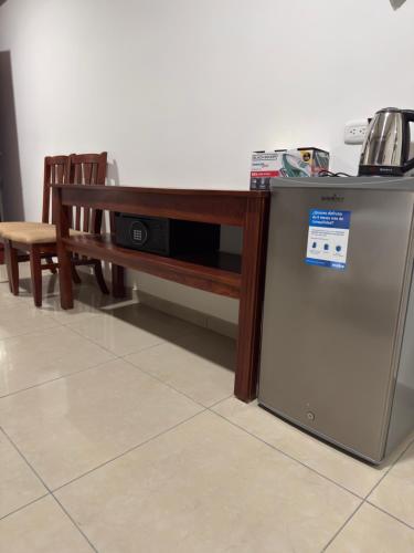 Cuina o zona de cuina de Hotel Rubinos