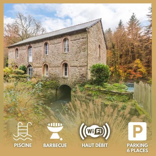Le Moulin de la Touche Minoterie Piscine