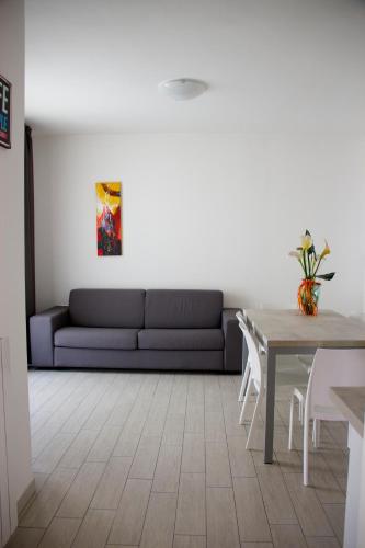 Χώρος καθιστικού στο Residence la Perla