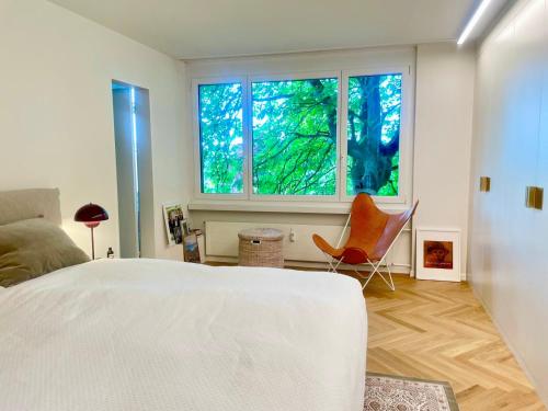 Luxury, quiet flat overlooking Zurich