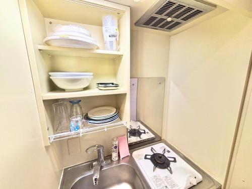 -カップル 出張に最適- 岡山駅から徒歩10分-最大2名-岡山市中心部までアクセス良好-Luce蕃山町
