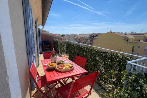 Le Duplex Azur, Terrasse & Vue Sainte-Maxime