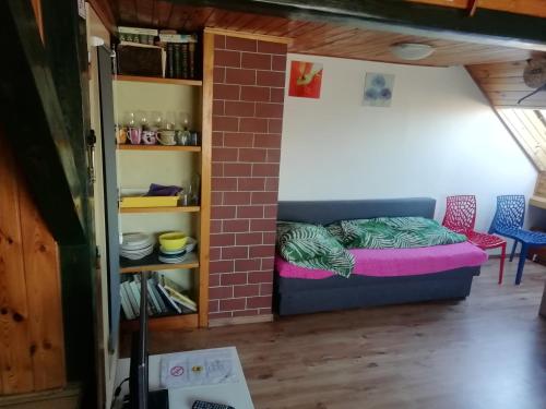 Oleskelutila majoituspaikassa Suite Ohrada