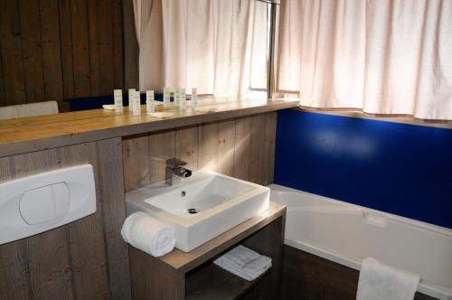 Vannituba majutusasutuses Hôtel Arcadien
