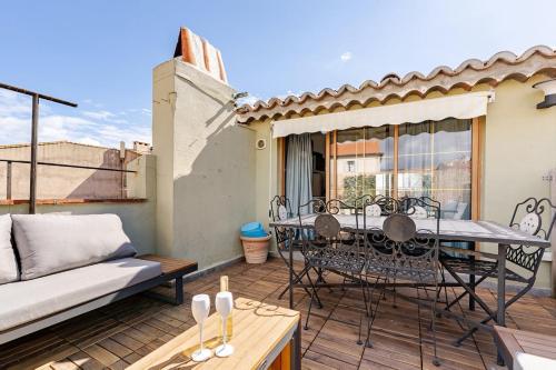 Duplex 2chambres avec Terrasse Centre Historique