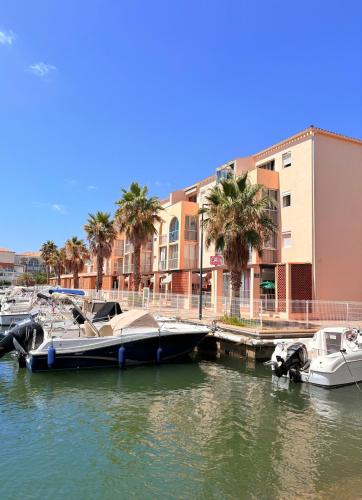 Sète I Studio Terrasse I Vue Canal I Clim I Parking