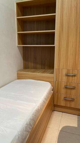 Postel nebo postele na pokoji v ubytování Premier Cabins
