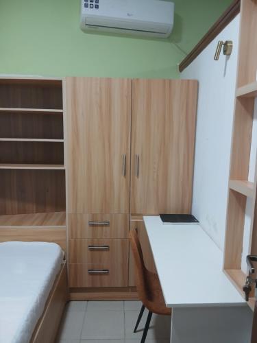 Katil atau katil-katil dalam bilik di Premier Cabins
