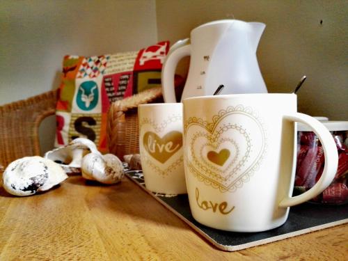 Kemudahan buat kopi dan teh di Aloha Lodge