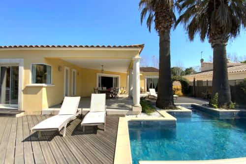 Villa Yoléa avec piscine privée au Grau du Roi Vacances de rêve