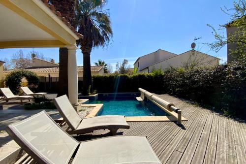 Villa Yoléa avec piscine privée au Grau du Roi Vacances de rêve