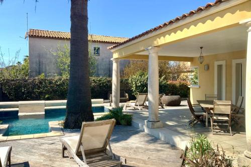 Villa Yoléa avec piscine privée au Grau du Roi Vacances de rêve