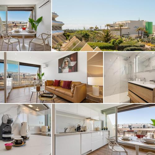White&Sea - Appartement design terrasse parking Heliopolis - Village Naturiste