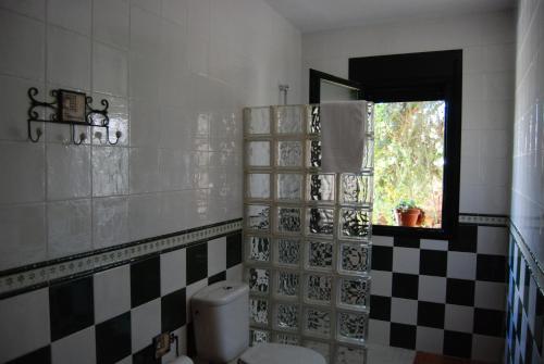 Vonios kambarys apgyvendinimo įstaigoje Casa rural las Navillas