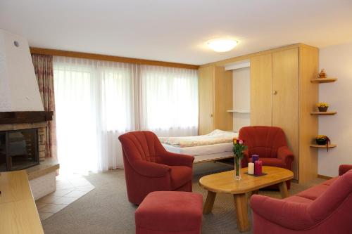 Posezení v ubytování Bolero Appartements
