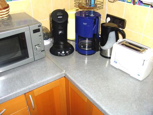 Kaffee-/Teezubehör in der Unterkunft Ferienwohnung-Hockenheim