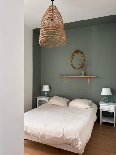 Katil atau katil-katil dalam bilik di La maison cocooning