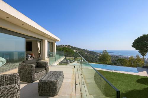 Villa SUNSET- Vue mer à cannes