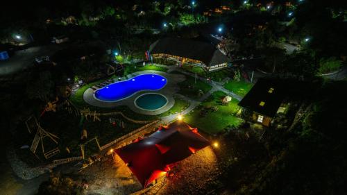 Piscina a Sleeping Warrior Camp Elementaita o a prop