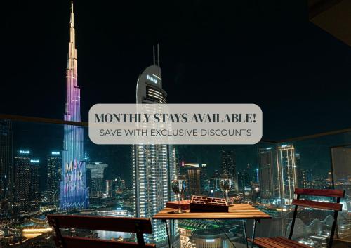 SmartStay at Burj Royale - Full Burj Khalifa View - Brand New Luxury Apartments