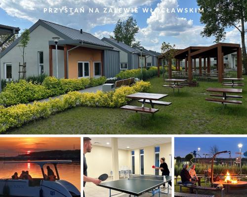 Przystań na Zalewie Włocławskim