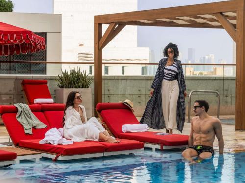 Alwadi Hotel Doha - MGallery Collection — Pool view