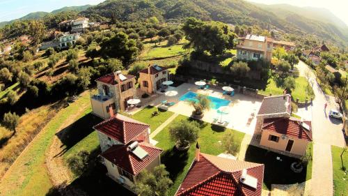 Nespecifikovaný výhled na hory nebo výhled na hory při pohledu z apartmánu