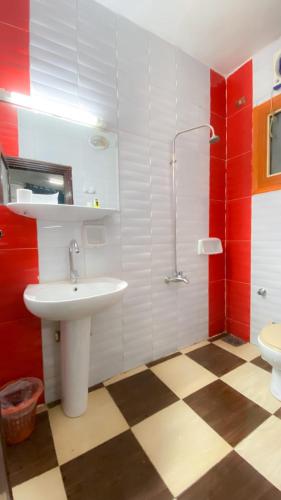 Ванна кімната в Dream Hotel
