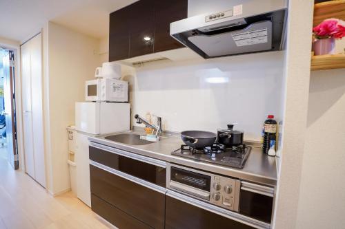 4F 7minute walk from Oshiage Station on the Hanzomon Line Private bathroom and toilet Total area 40 square meters