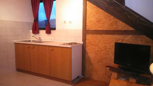 Kuchyňa alebo kuchynka v ubytovaní Apartments T&M