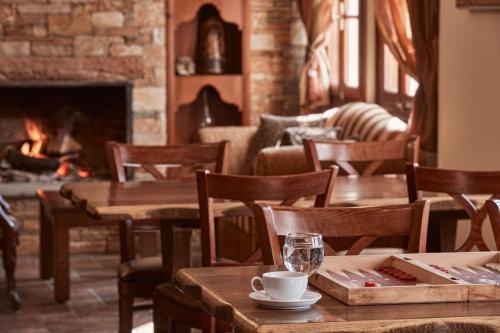 Posezení v ubytování Hotel Dryades and Spa