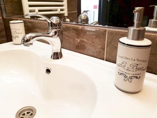 Et badeværelse på Apartament Fundeni