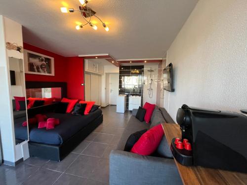 Héliopolis C41 - Studio, place de parking privée, terrasse vue mer - 2 à 4 personnes au pied de la plage photo 7