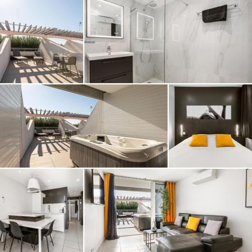 LoveSpa Port Ambonne - terrasse - parking - clim - Village Naturiste