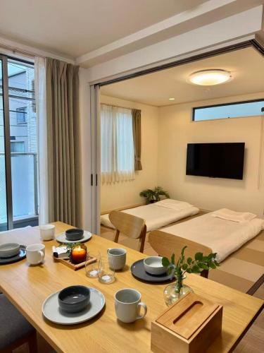 ISSHUKU-VITA初台I-Quiet & Convenient -near Shinjuku & Shibuya-Five Bedroom Detached House-Up to 13 Guests