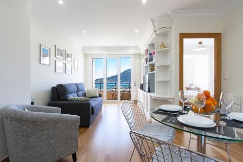Ocean views in the center