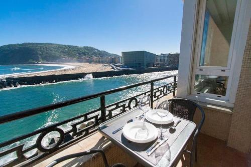 Ocean views in the center