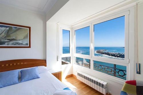 Ocean views in the center